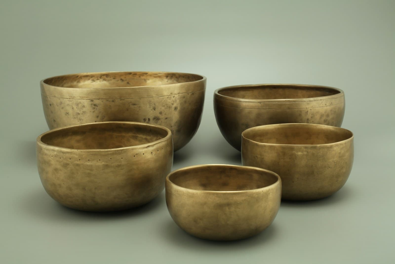 Authentic antique Himalayan singing bowls, Sound & Silence retreat
